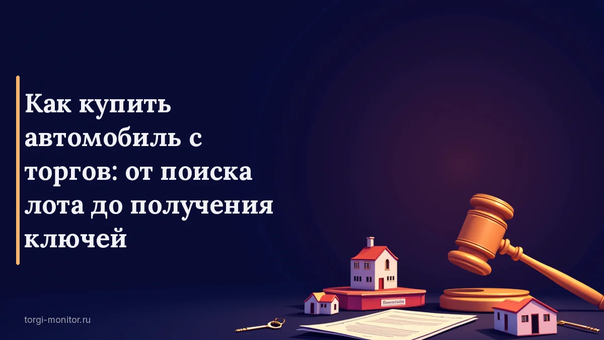 Как купить автомобиль с торгов: от поиска лота до получения ключей