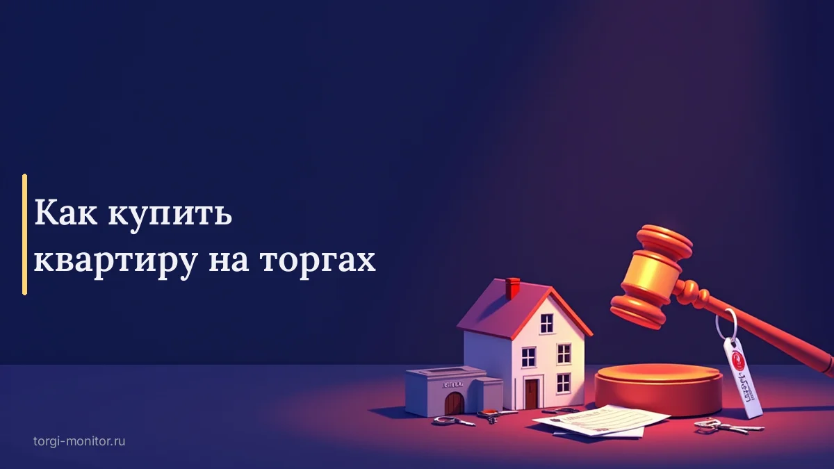 Как купить квартиру на торгах по банкротству: пошаговая инструкция